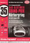 Programme cover of Nürburgring, 12/08/2007