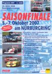 Programme cover of Nürburgring, 07/10/2007