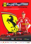 Programme cover of Nürburgring, 05/10/2008