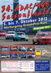 Programme cover of Nürburgring, 07/10/2012