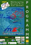 Programme cover of Nürburgring, 20/10/2013