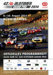 Programme cover of Nürburgring, 10/08/2014