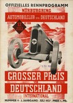 Programme cover of Nürburgring, 17/07/1927
