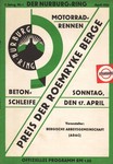 Programme cover of Nürburgring, 17/04/1932