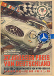Programme cover of Nürburgring, 03/08/1952