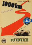 Programme cover of Nürburgring, 30/08/1953