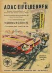 Programme cover of Nürburgring, 05/10/1958