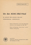 Programme cover of Nürburgring, 30/08/1959