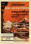 Programme cover of Nürburgring, 03/09/1961