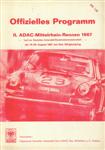 Programme cover of Nürburgring, 20/08/1967