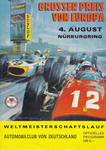 Programme cover of Nürburgring, 04/08/1968