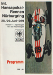 Programme cover of Nürburgring, 29/06/1969