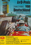 Programme cover of Nürburgring, 02/08/1970