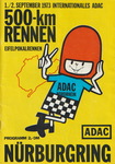 Programme cover of Nürburgring, 01/09/1973