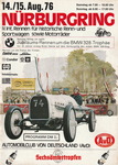 Programme cover of Nürburgring, 15/08/1976