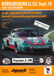 Programme cover of Nürburgring, 12/09/1976