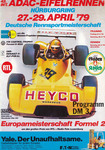 Programme cover of Nürburgring, 29/04/1979