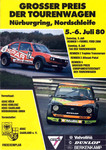 Programme cover of Nürburgring, 06/07/1980