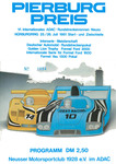 Programme cover of Nürburgring, 26/07/1981