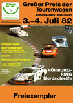 Programme cover of Nürburgring, 04/07/1982
