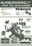 Programme cover of Nürburgring, 19/09/1982