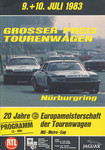 Programme cover of Nürburgring, 10/07/1983