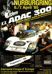 Programme cover of Nürburgring, 07/04/1985