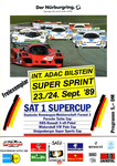 Programme cover of Nürburgring, 24/09/1989