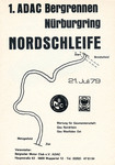 Programme cover of N&uuml;rburgring Hill Climb, 21/07/1979