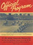 Programme cover of New York State Fairgrounds, 30/08/1952