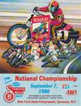 Programme cover of New York State Fairgrounds, 07/09/1980