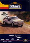 Programme cover of Rally New Zealand, 1988