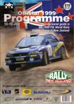 Programme cover of Rally New Zealand, 1999