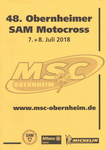 Programme cover of Obernheim, 07/07/2018