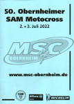 Programme cover of Obernheim, 03/07/2022