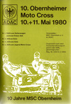 Programme cover of Obernheim, 11/05/1980