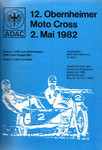 Programme cover of Obernheim, 02/05/1982