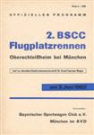 Programme cover of München-Oberschleißheim, 03/06/1962