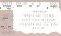 Ticket for Oklahoma City State Fair, 13/10/1994