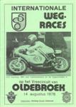 Programme cover of Oldebroek, 14/08/1976