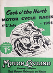 Programme cover of Oliver's Mount Circuit, 02/07/1955