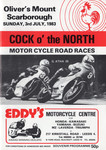 Programme cover of Oliver's Mount Circuit, 03/07/1983