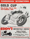 Programme cover of Oliver's Mount Circuit, 16/09/1984