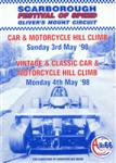 Programme cover of Oliver's Mount Hill Climb, 03/05/1998