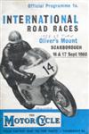 Programme cover of Oliver's Mount Circuit, 17/09/1960