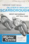 Programme cover of Oliver's Mount Circuit, 28/05/1966