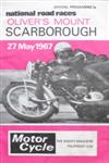 Programme cover of Oliver's Mount Circuit, 27/05/1967