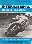 Programme cover of Oliver's Mount Circuit, 10/09/1978