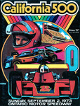 Programme cover of Ontario Motor Speedway, 02/09/1973