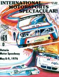 Programme cover of Ontario Motor Speedway, 09/05/1976